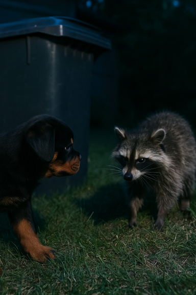 Wenn’s nachts raschelt: Gefahren für Welpen rund ums Haus – und wie du sie vermeidest